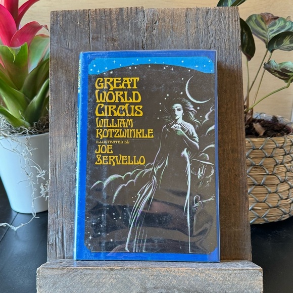 VINTAGE 1983 Great World Circus by William Kotzwinkle Hardcover Book - Picture 2 of 14